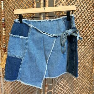 Urban outfitters patchwork skort